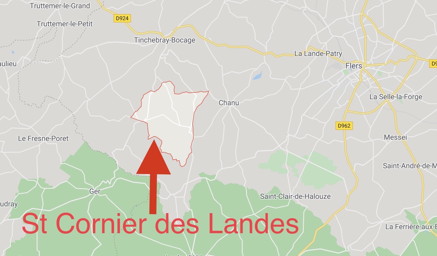 St Cornier des Landes
